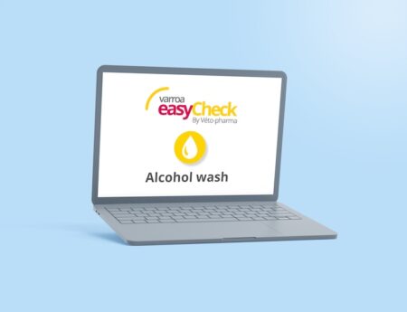 How to do an alcohol wash with Varroa EasyCheck?