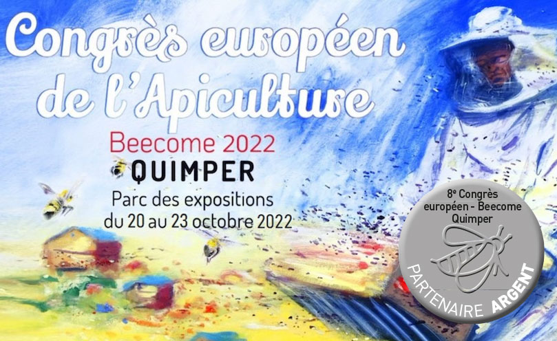 Véto-pharma est partenaire argent du congrès européen de l'apiculture